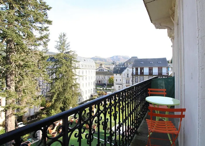 T2 Bis Avec Balcon Au Centre De La Bourboule, Proche Des Thermes, 4 Pers, Wifi - Fr-1-608-238 * Ла-Бурбуль